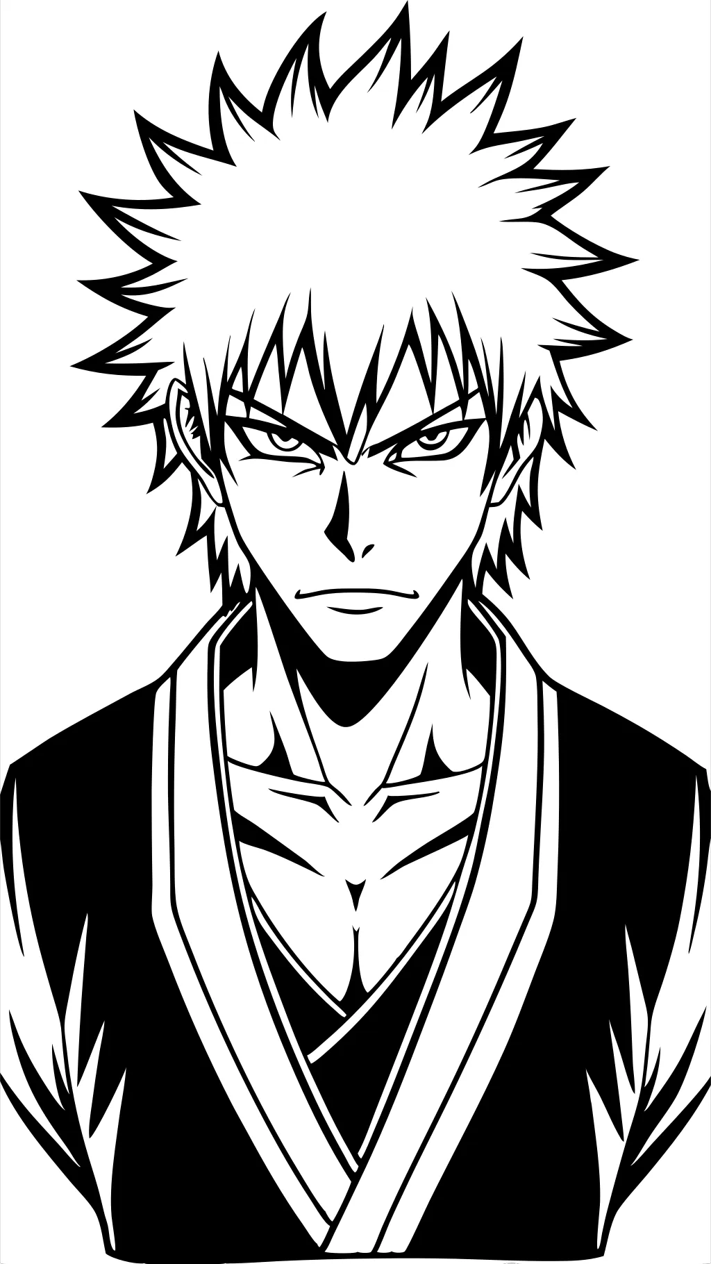 coloring pages bleach